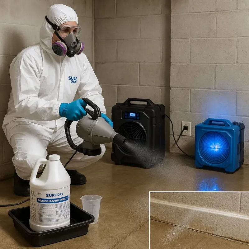 Sanitization and Odor Removal process in Duenweg, MO