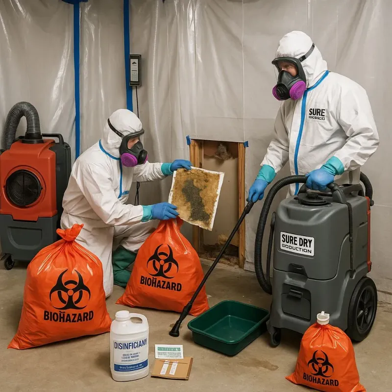 Contaminated Water Handling Protocols process in Duenweg, MO